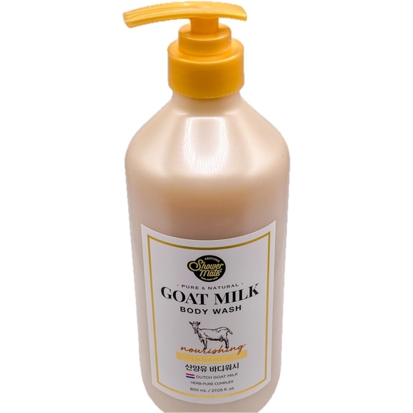 Shower Mate Goat Milk Body Wash Nourishing, 800 mL / 27.05 fl. oz. - Picture 2 of 3